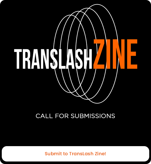 Logo for TransLash zine