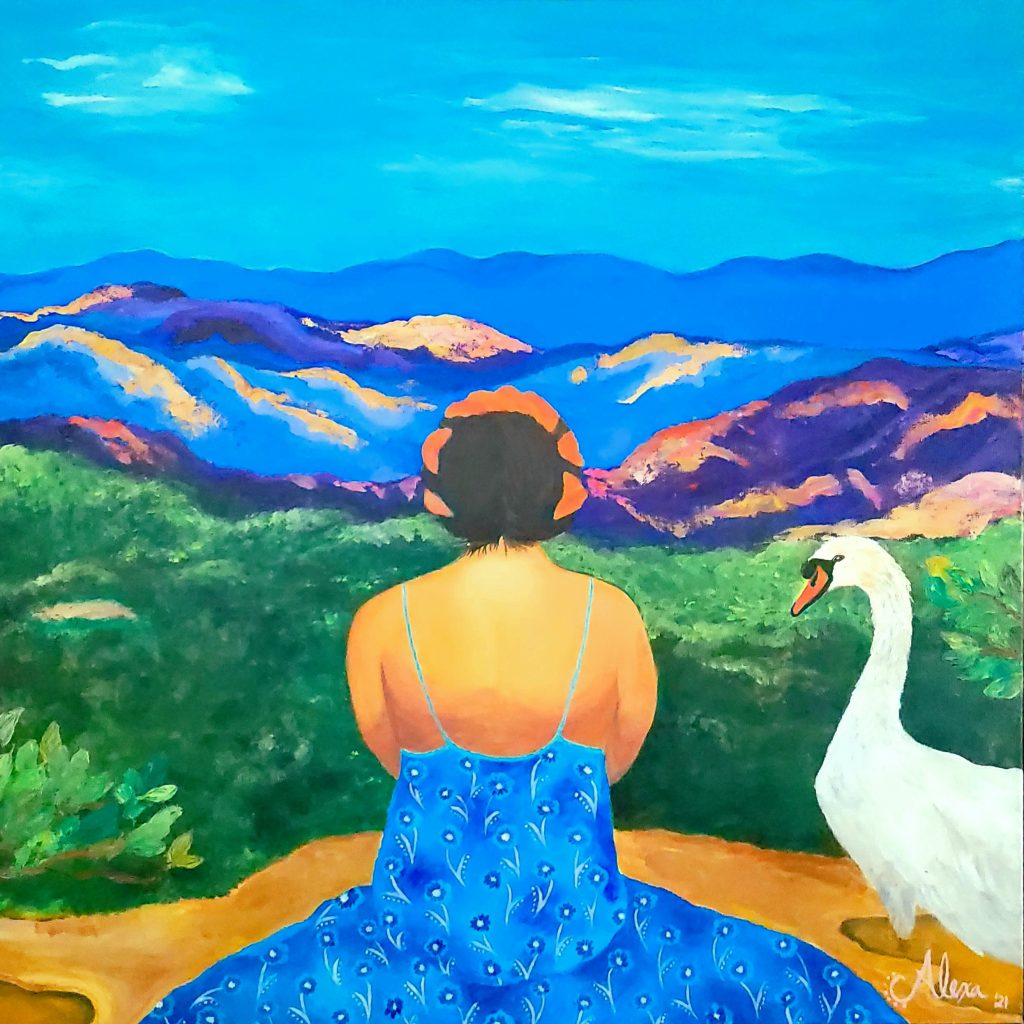 Cisnes En La Montaña (2021) by Alexa Vasquez 
