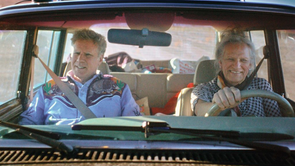Will Ferrell and Harper Steele appear in Will & Harper by Josh Greenbaum, an official selection of the Premieres Program at the 2024 Sundance Film Festival. Courtesy of Sundance Institute.